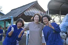 680209-12 นร. Horizon Middle School จาเกาหลี ศึกษาวัฒนธรรมบุญนิยม  บ้านราช 62.jpg