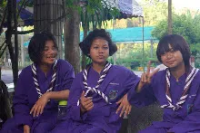 690227 สสธ ม1  เตรียมงานพุทธา ปฐมอโศก 12.JPG