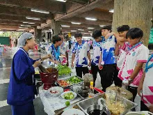 680529 อบรมนักเรียน รร.ขวาวใหญ่วิทยา เรียนรู้การทำอาหารมังสวิรัติ เมนูส้มตำ 62.jpeg