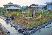 680121 สมุนพระรามยกกระถางต้นไม้แต่งสวน เปียหม่องทดลองเปิดน้ำตก 31.jpg