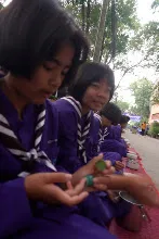 690301 สสธ ม1  ร่วมงานพุทธา ปฐมอโศก 1.JPG