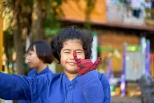 671221 เช้าสมุนพระรามดูแลสวน และขนหินทำน้ำตก บ่ายเล่นเกมกับครูโหน่ง 196.jpg