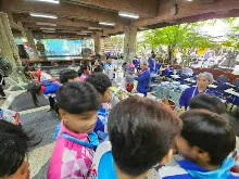 680529 อบรมนักเรียน รร.ขวาวใหญ่วิทยา เรียนรู้การทำอาหารมังสวิรัติ เมนูส้มตำ 67.jpeg