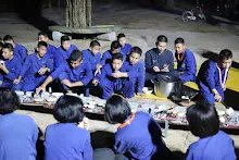 671116 ค่ายเปิดเทอมนักเรียนสัมมาฯ ปิ้งข้าวจี่ 16.JPG