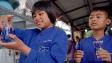 680308 สมุนพระราม ทดสอบ pH ของดินด้วยน้ำสะกัดดอกอัญชัน 19.jpg