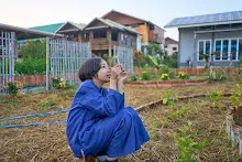 680608 สมุนพระรามเก็บเมล็ดพันธุ์ดอกไม้กินได้ที่สวน ไปขนดินปลูก 8.jpg