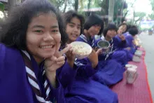 690301 สสธ ม1  ร่วมงานพุทธา ปฐมอโศก 3.JPG