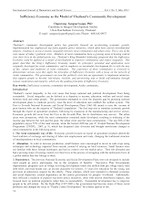 Sufficiency Economy as the Model of Thailand's Community Development.pdf