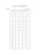 590225 กระดาษคำตอบ สำหรับข้อสอบ ปรนัย ๒๒ ข้อ พร้อมเฉลยปรนัย.docx