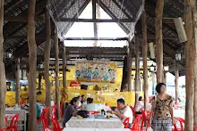 671001 เทศกาลกินเจ ป้ายร้านอุทยานฯ เทศกาลเจ (แดน)
