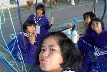 690228 สสธ ม1  เตรียมงานพุทธา ปฐมอโศก 74.JPG